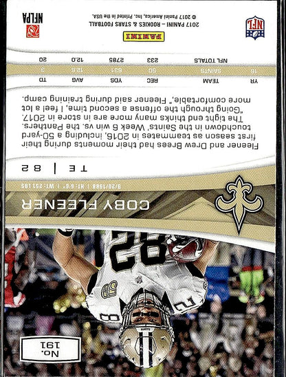 2017 Panini Rookies & Stars #191 Coby Fleener