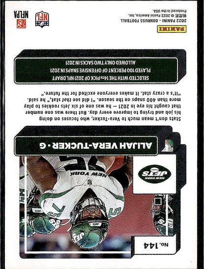 2022 Donruss #144 Alijah Vera-Tucker