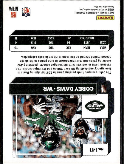 2022 Donruss #141 Corey Davis
