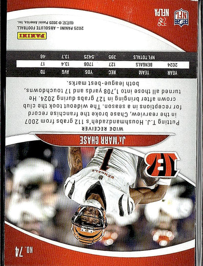 2025 Panini Absolute #74 Ja'Marr Chase Retail