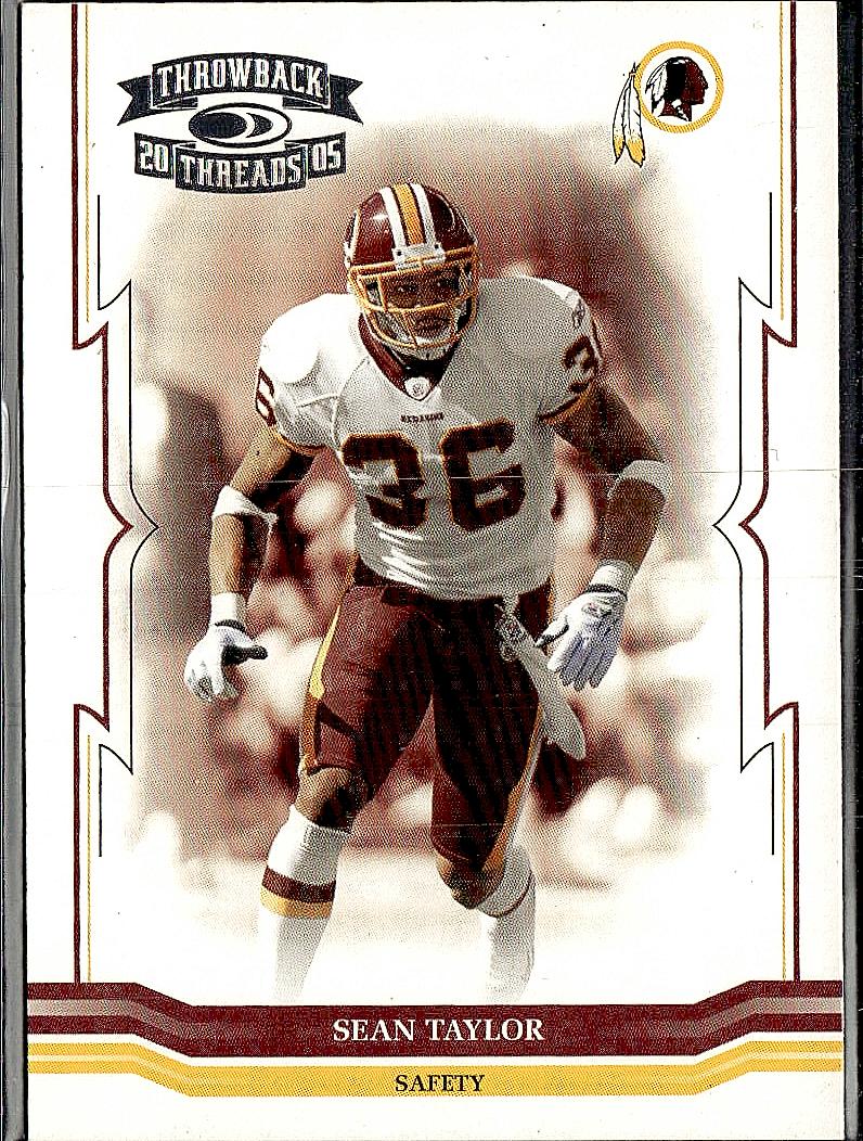 2005 Donruss Throwback Threads #147 Sean Taylor