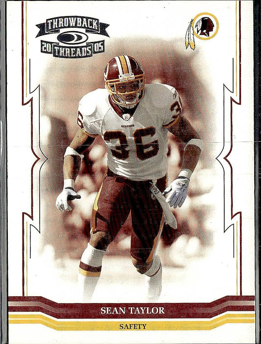 2005 Donruss Throwback Threads #147 Sean Taylor