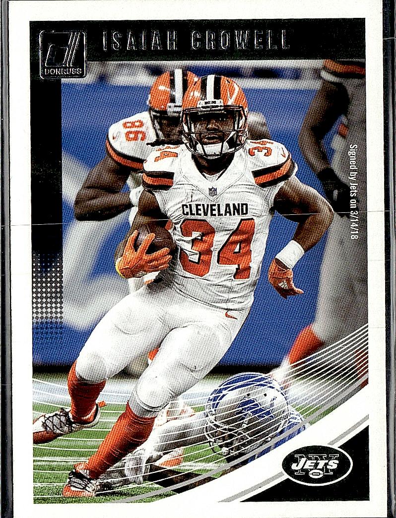 2018 Donruss #299 Isaiah Crowell