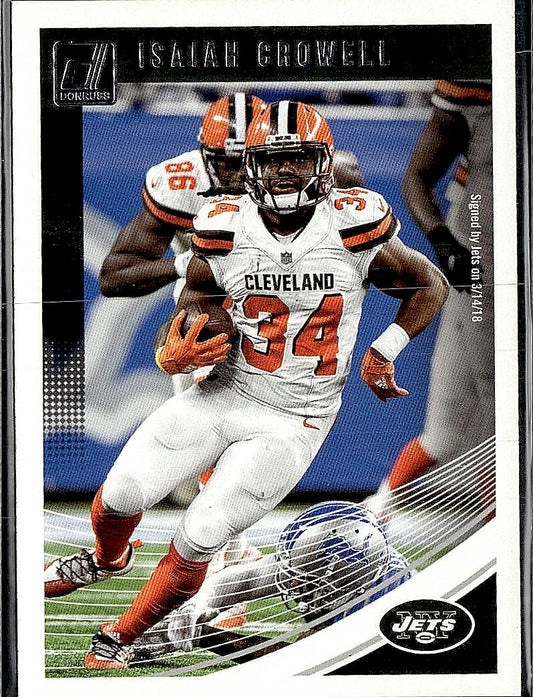 2018 Donruss #299 Isaiah Crowell