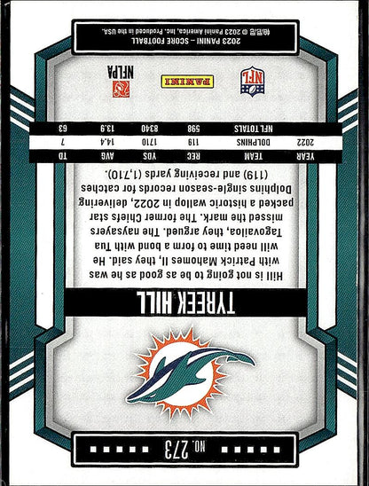 2023 Score #273 Tyreek Hill