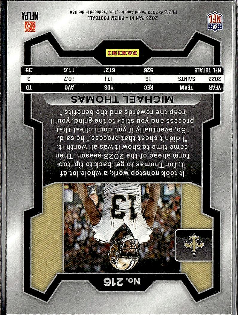 2023 Panini Prizm #216 Michael Thomas
