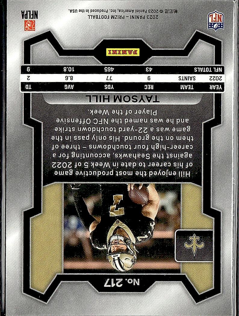 2023 Panini Prizm #217 Taysom Hill