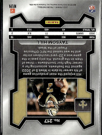 2023 Panini Prizm #217 Taysom Hill