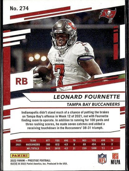 2022 Panini Prestige #274 Leonard Fournette