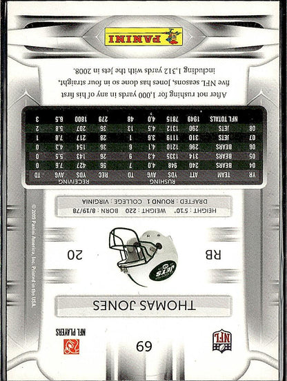 2009 Playoff Prestige #69 Thomas Jones