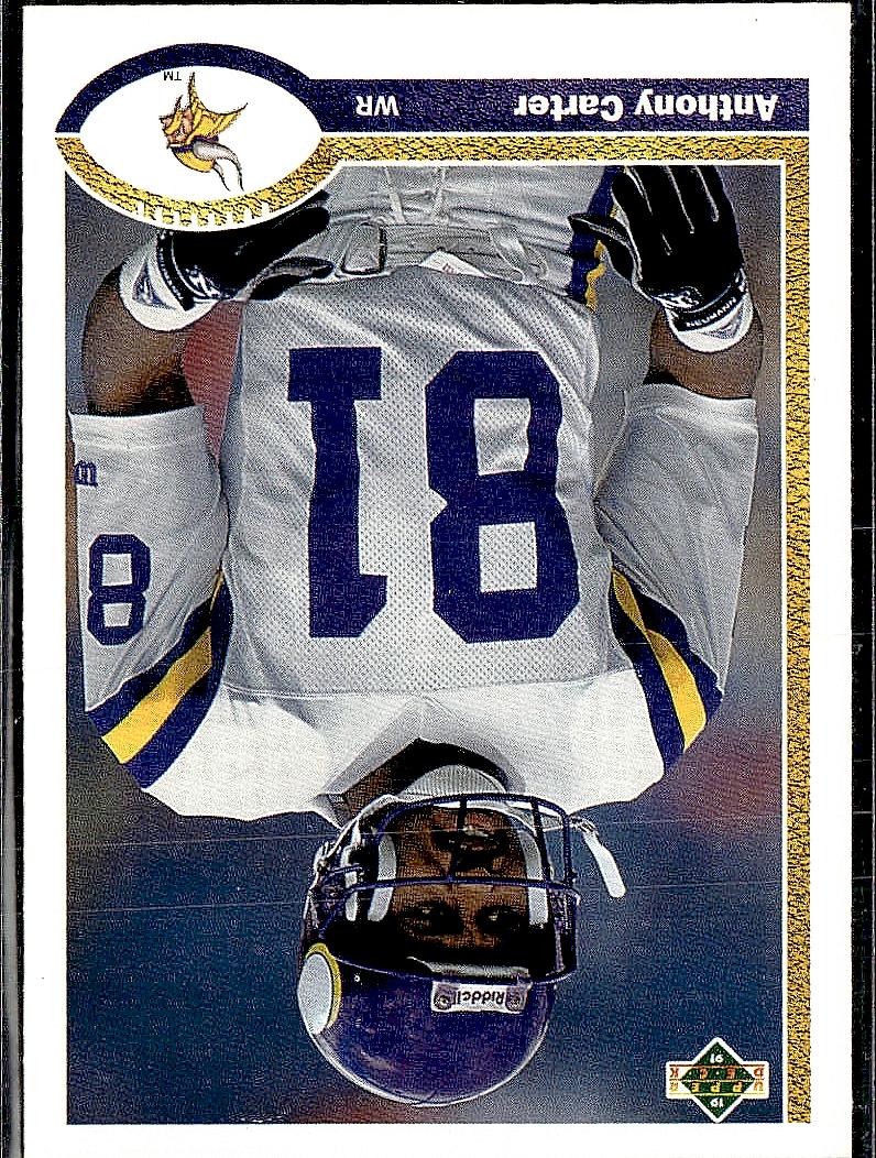 1991 Upper Deck #236c Anthony Carter