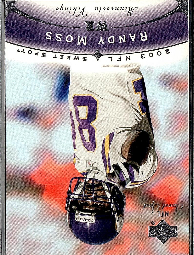 2003 Upper Deck Sweet Spot #84 Randy Moss