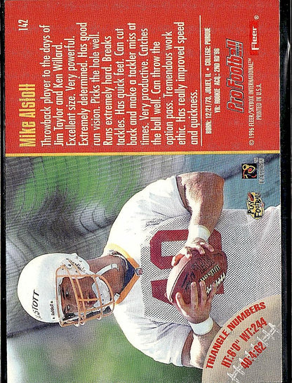 1995 Fleer Football Mike Alstott