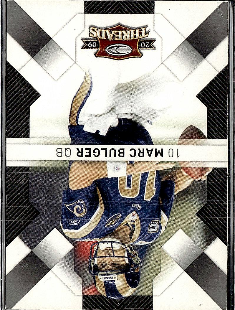 2009 Donruss Threads #89 Marc Bulger Silver Holofoil #/250