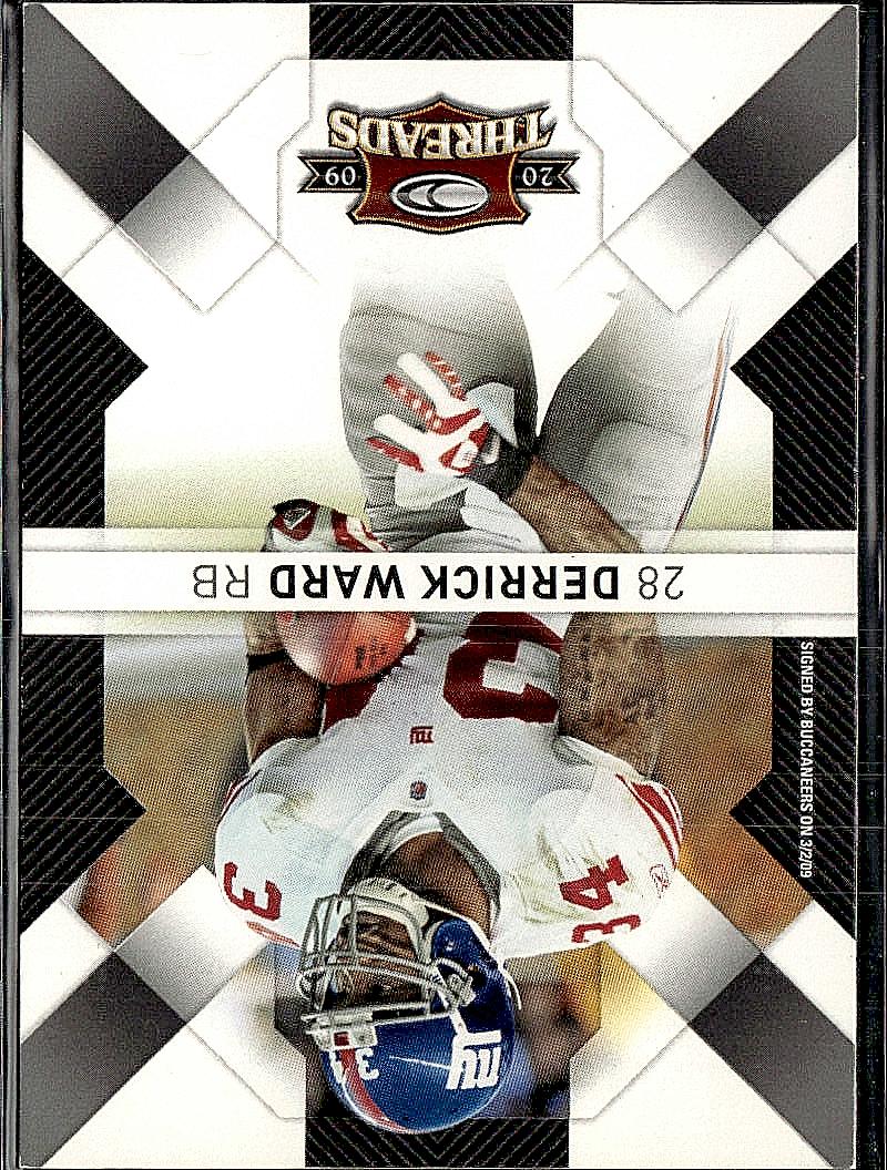 2009 Donruss Threads #93 Derrick Ward