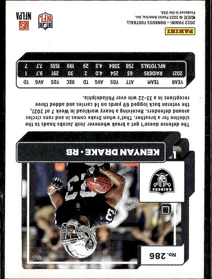 2022 Donruss #286 Kenyan Drake