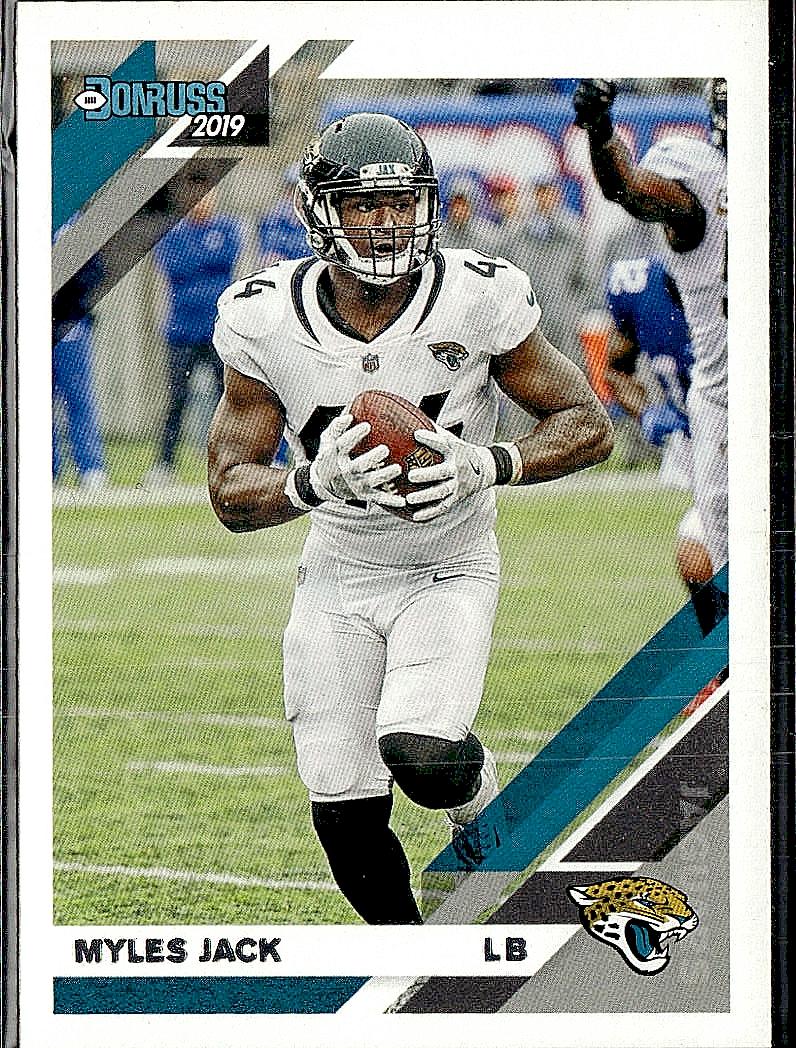 2019 Donruss #124 Myles Jack