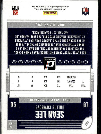 2018 Donruss #79 Sean Lee
