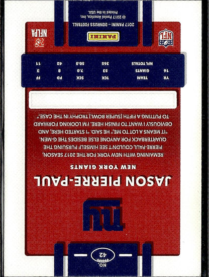 2017 Donruss #42 Jason Pierre-Paul
