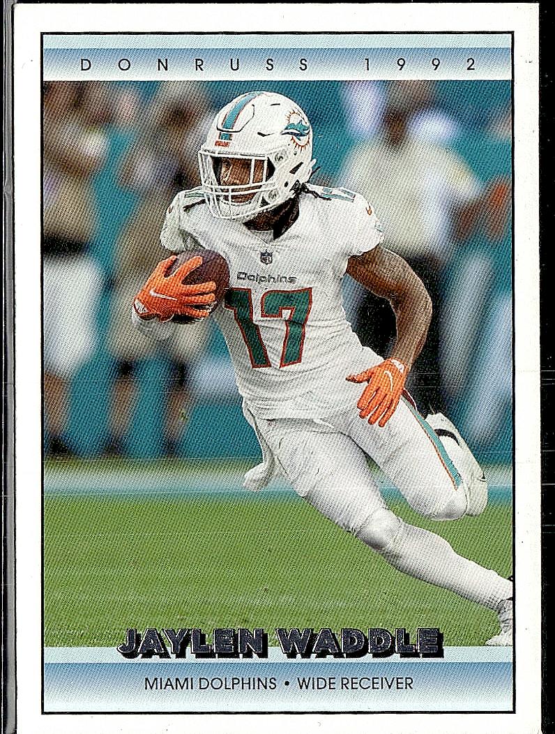 2022 Donruss #31 Jaylen Waddle Retro 1992