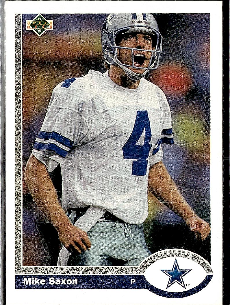 1991 Upper Deck #150 Mike Saxon