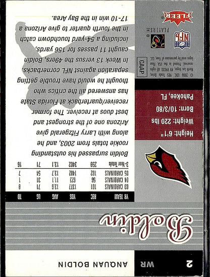 2006 Ultra #2 Anquan Boldin