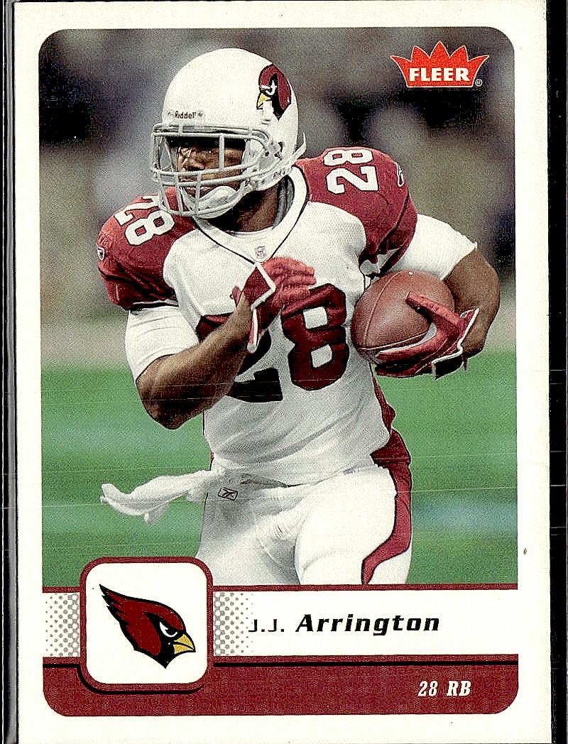 2006 Fleer #3 J.J. Arrington
