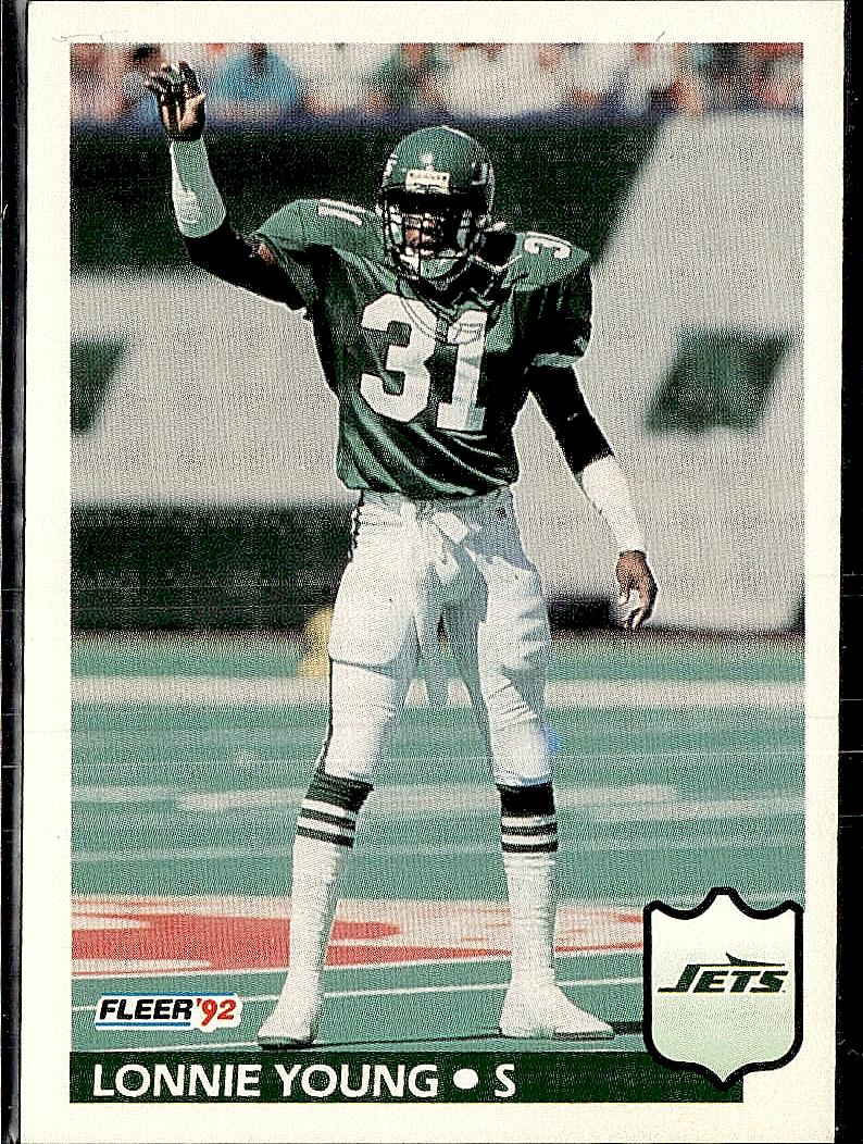 1992 Fleer #314 Lonnie Young