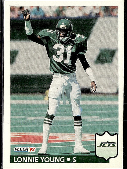 1992 Fleer #314 Lonnie Young