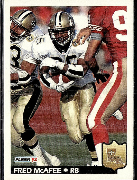 1992 Fleer #281 Fred McAfee