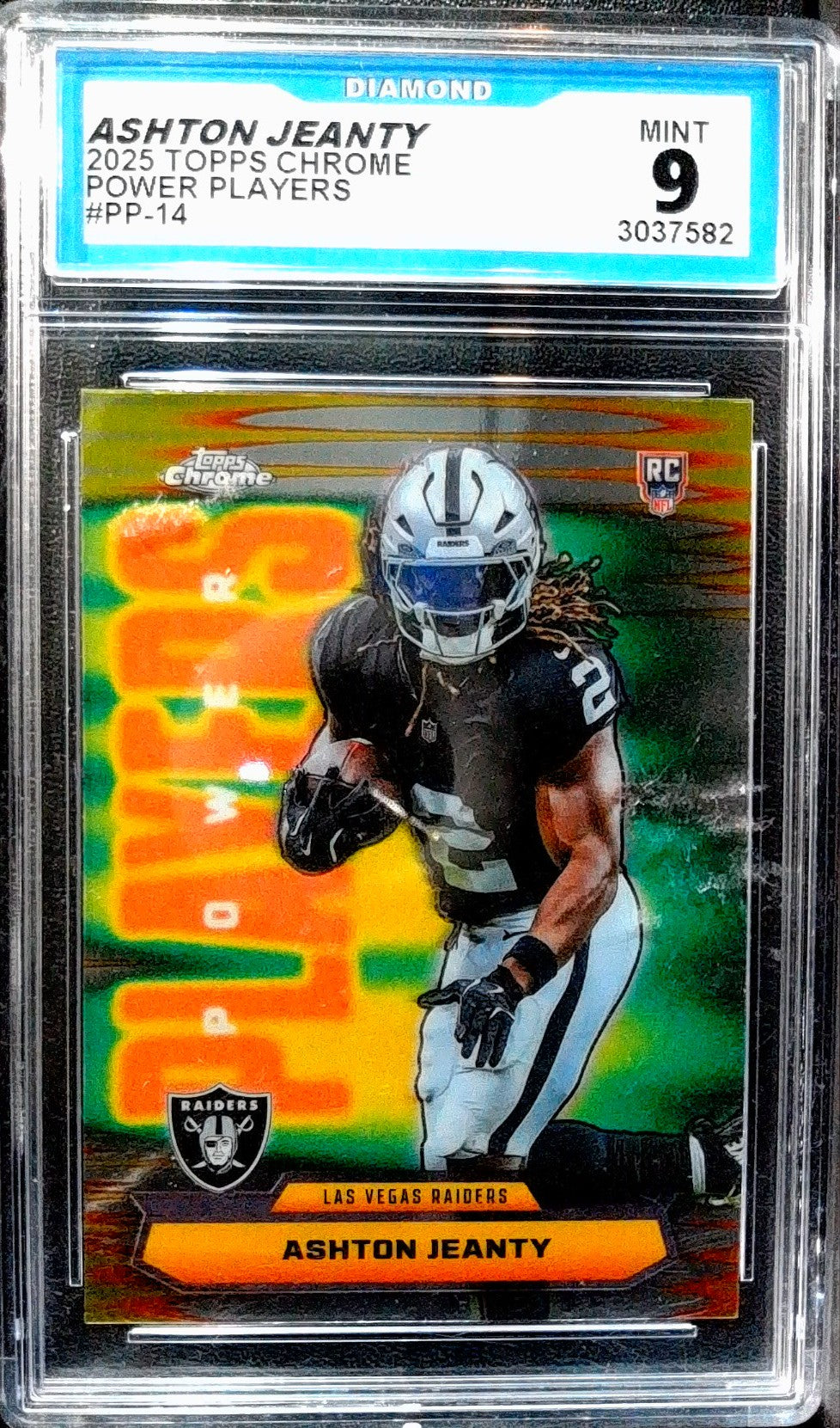 2025 Topps Chrome #PP-14 Ashton Jeanty Power Players Other 9