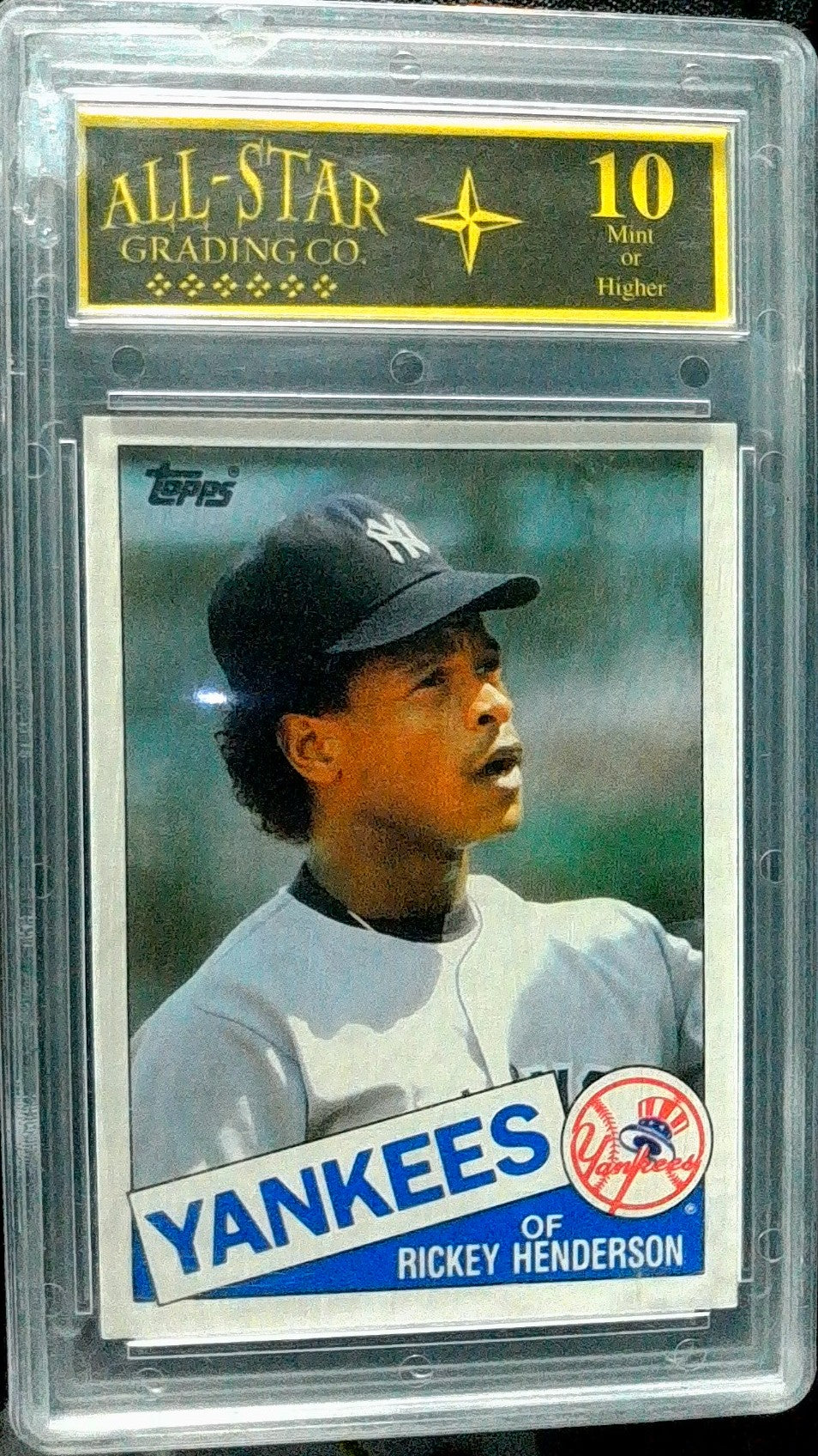 1985 Topps Traded #49T Rickey Henderson