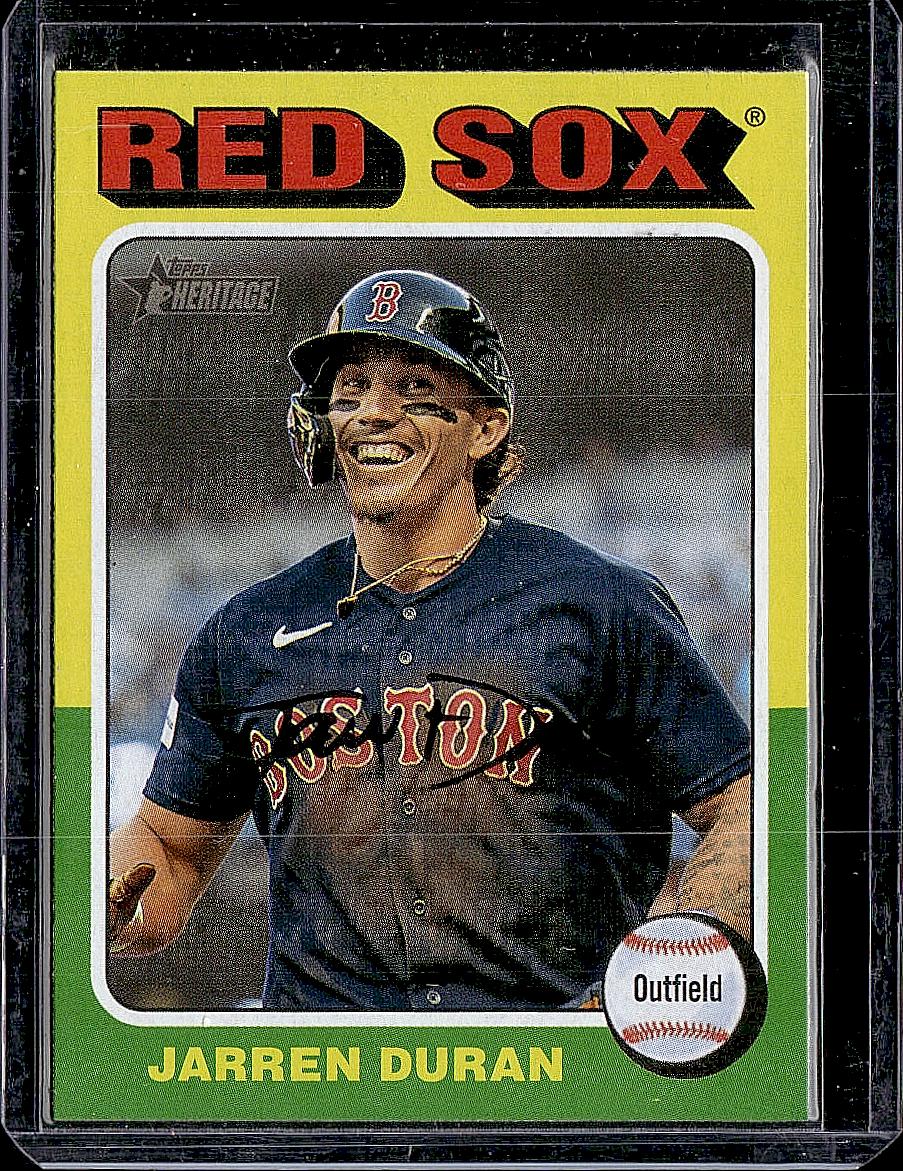 2024 Topps Heritage #83 Jarren Duran