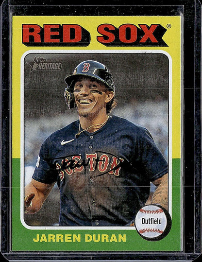 2024 Topps Heritage #83 Jarren Duran