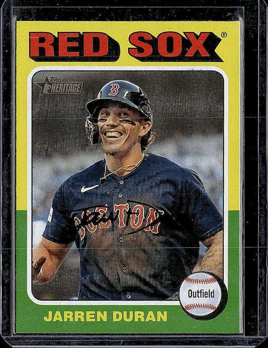 2024 Topps Heritage #83 Jarren Duran