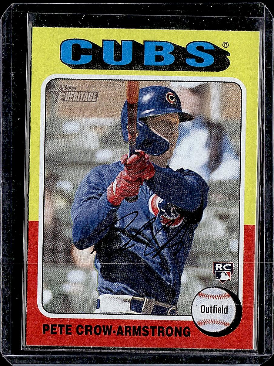 2024 Topps Heritage #177 Pete Crow-Armstrong