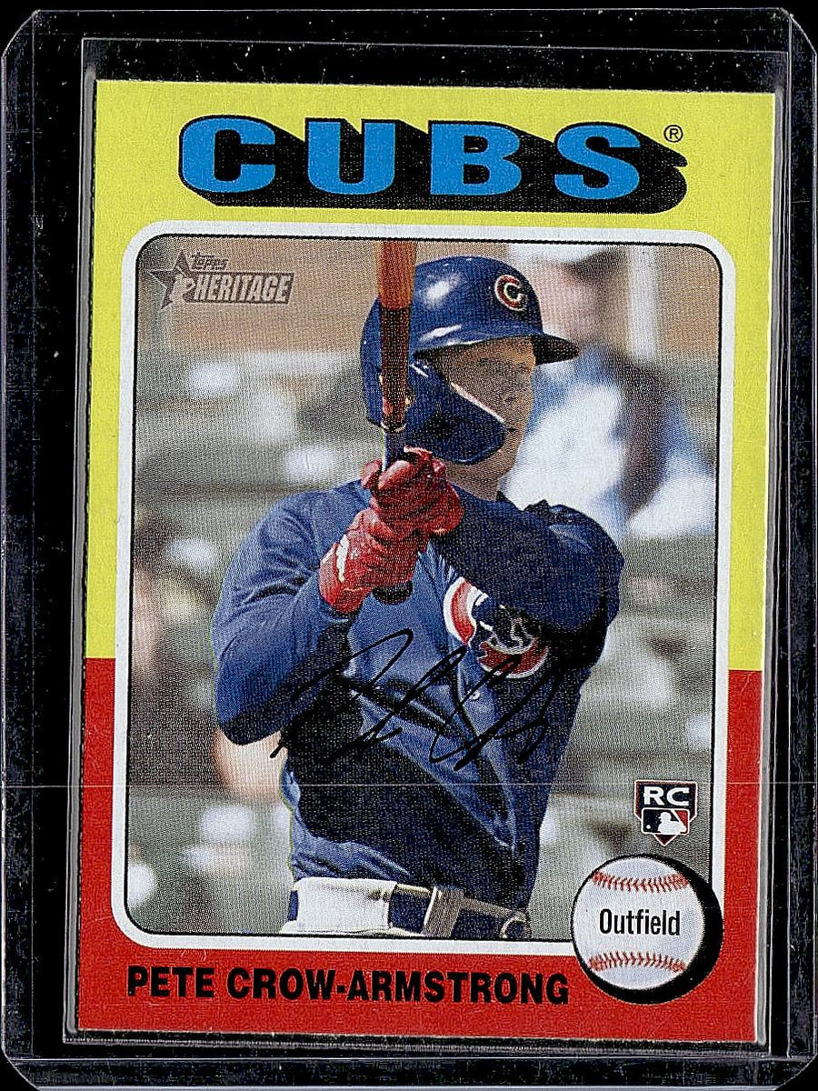 2024 Topps Heritage #177 Pete Crow-Armstrong