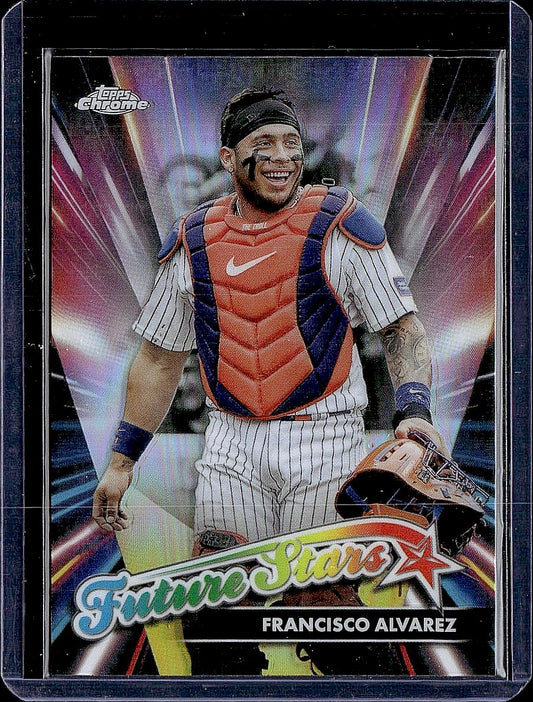 2024 Topps Chrome #FS-7 Francisco Alvarez Future Stars