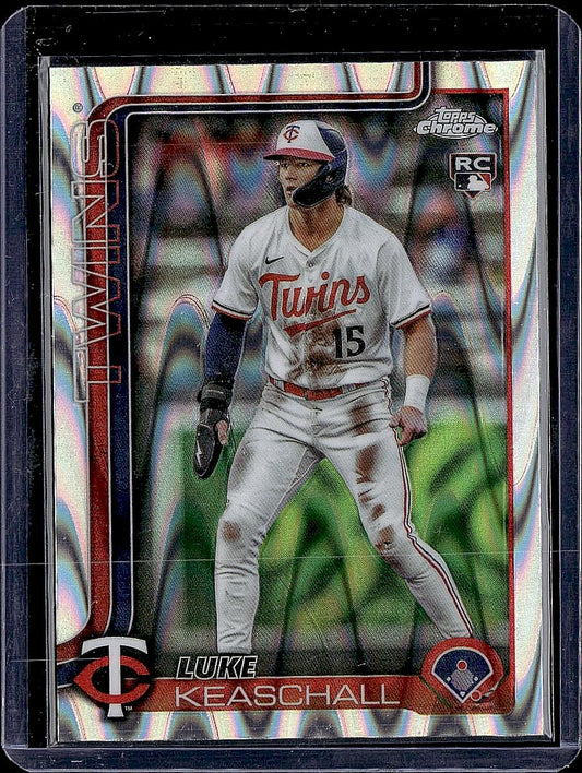 2025 Topps Chrome Update #USC106 Luke Keaschall RayWave Refractor
