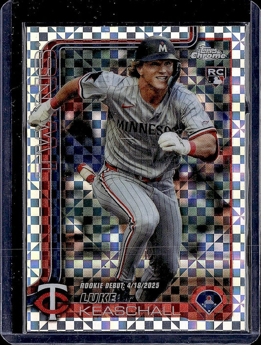 2025 Topps Chrome Update #USC134 Luke Keaschall X-Fractors