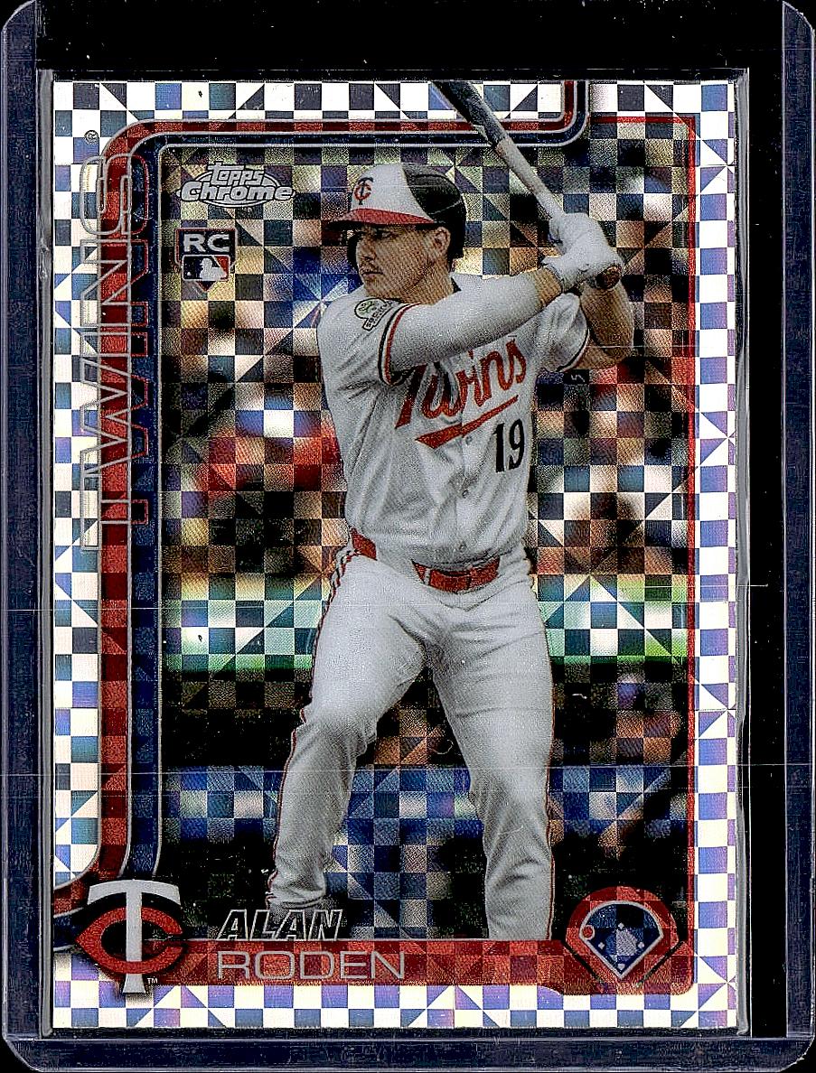 2025 Topps Chrome Update #USC41 Alan Roden X-Fractors