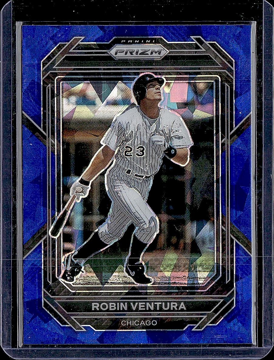 2023 Panini Prizm #207 Robin Ventura Blue Ice Prizms