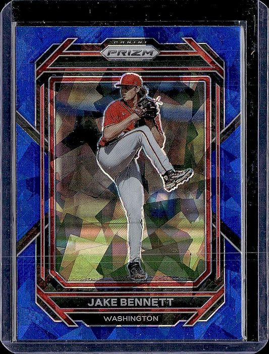 2023 Panini Prizm #51 Jake Bennett Blue Ice Prizms
