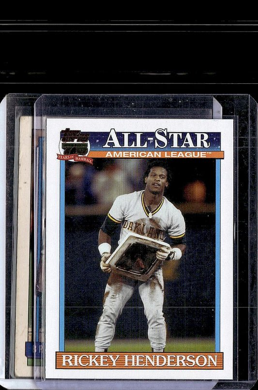 2026 Topps  Rickey Henderson 1991 Topps Baseball 35th Anniversary