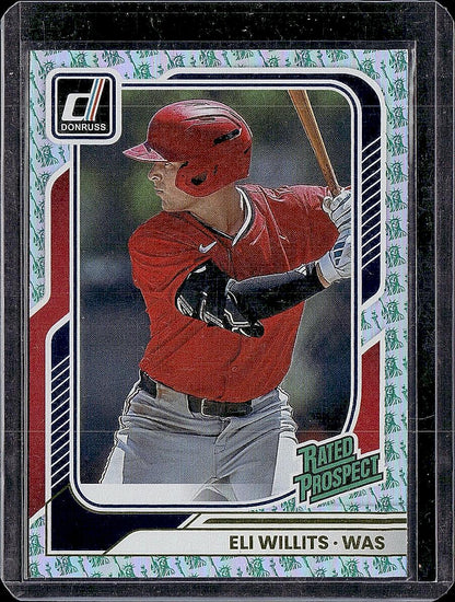2026 Donruss #156 Eli Willits Liberty