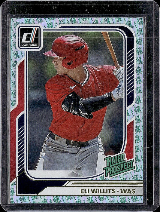2026 Donruss #156 Eli Willits Liberty