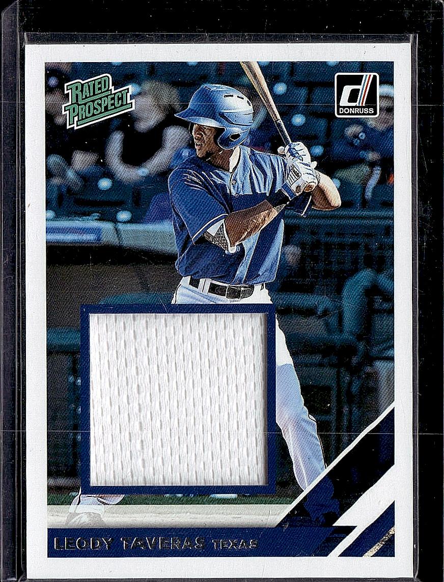 2019 Donruss #RPM-LT Leody Taveras Rated Prospect Material