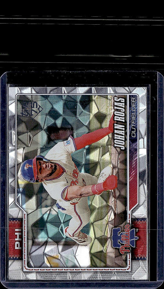 2026 Topps #637 Johan Rojas Diamante Foil