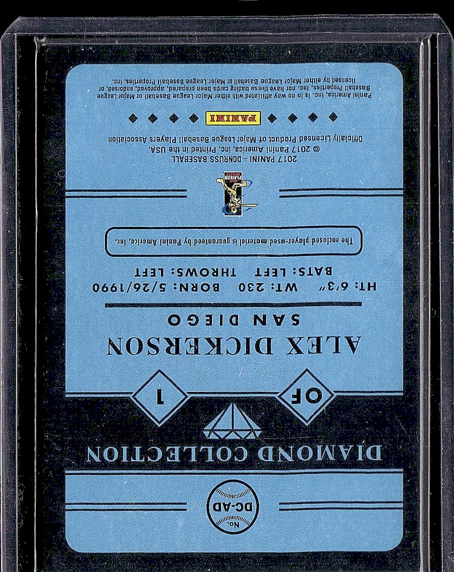 2017 Donruss #DC-AD Alex Dickerson Diamond Collection
