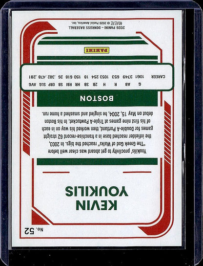 2026 Donruss #52 Kevin Youkilis Red and Blue